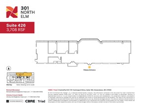 301 N Elm St, Greensboro, NC for rent Floor Plan- Image 1 of 1