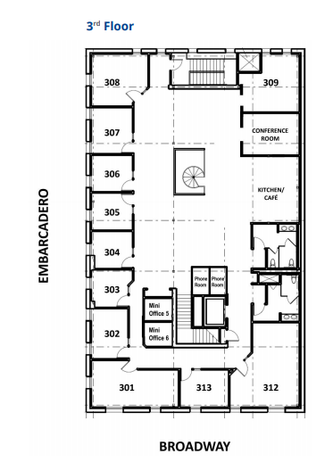 101 Broadway, Oakland, CA for rent Floor Plan- Image 1 of 1