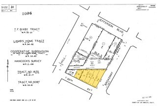 3435 S Broadway, Los Angeles, CA for sale Plat Map- Image 1 of 1