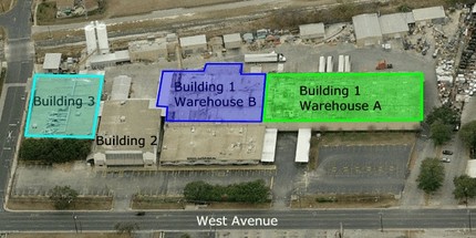 5005 West Ave, San Antonio, TX - aerial  map view