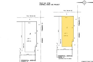 191-201 E Campbell Ave, Campbell, CA for sale Plat Map- Image 1 of 1