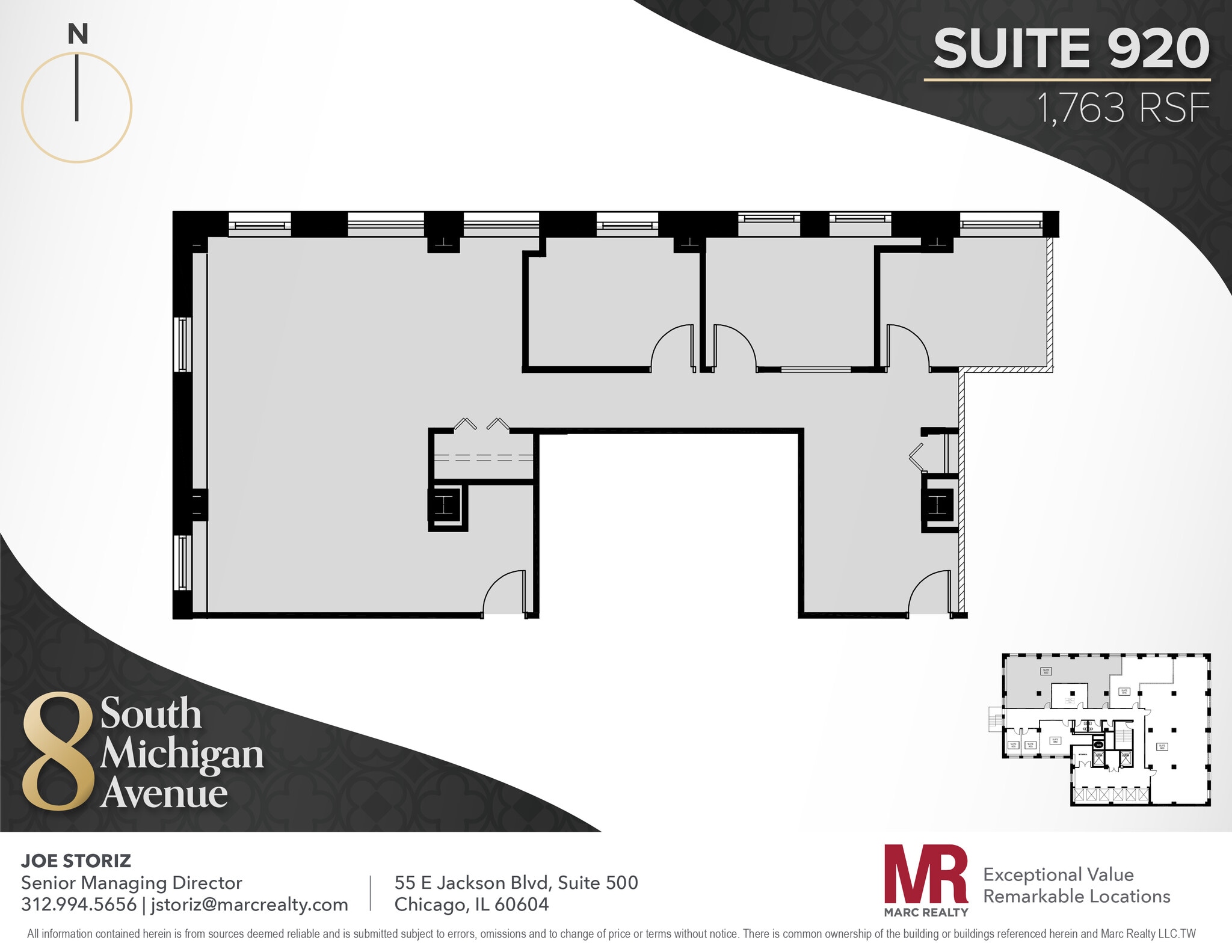 8 S Michigan Ave, Chicago, IL to rent Floor Plan- Image 1 of 1