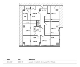 8120 Woodmont Ave, Bethesda, MD for rent Floor Plan- Image 1 of 1