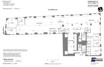 29 Broadway, New York, NY for rent Floor Plan- Image 2 of 2