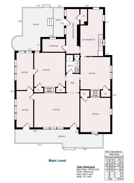 21024 Catawba Ave, Cornelius, NC for rent - Floor Plan - Image 2 of 18