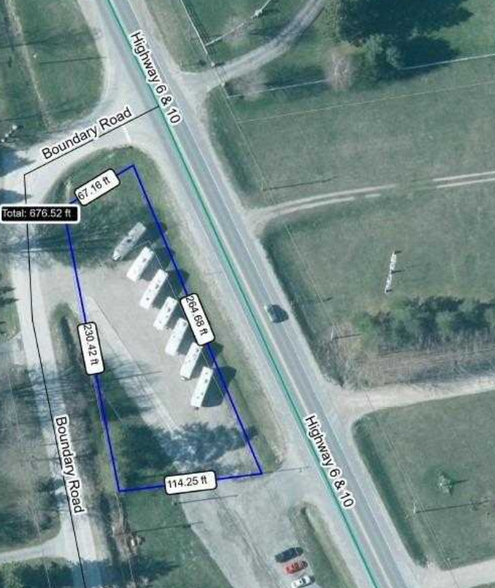 6 & 10 Hwy, Chatsworth, ON for rent - Site Plan - Image 2 of 6