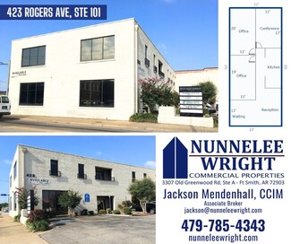 More details for 423 Rogers Ave, Fort Smith, AR - Office for Rent