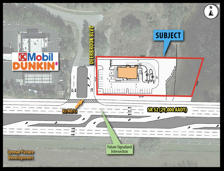 SR 52 & Deerbrook Blvd, Land O Lakes, FL for rent - Building Photo - Image 1 of 2