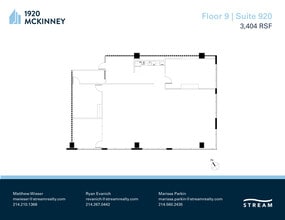 1920 McKinney Ave, Dallas, TX for rent Floor Plan- Image 1 of 1