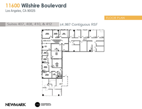 11600 Wilshire Blvd, Los Angeles, CA for rent Floor Plan- Image 2 of 5