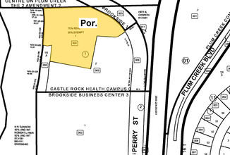 1001 S Perry St, Castle Rock, CO for sale Plat Map- Image 1 of 1