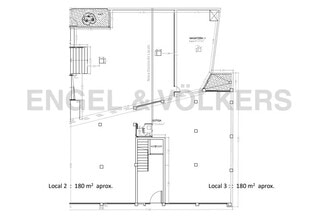 Retail in Santa Coloma de Gramenet, Barcelona to rent Typical Floor Plan- Image 2 of 2