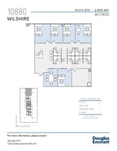10880 Wilshire Blvd, Los Angeles, CA to rent Floor Plan- Image 1 of 1