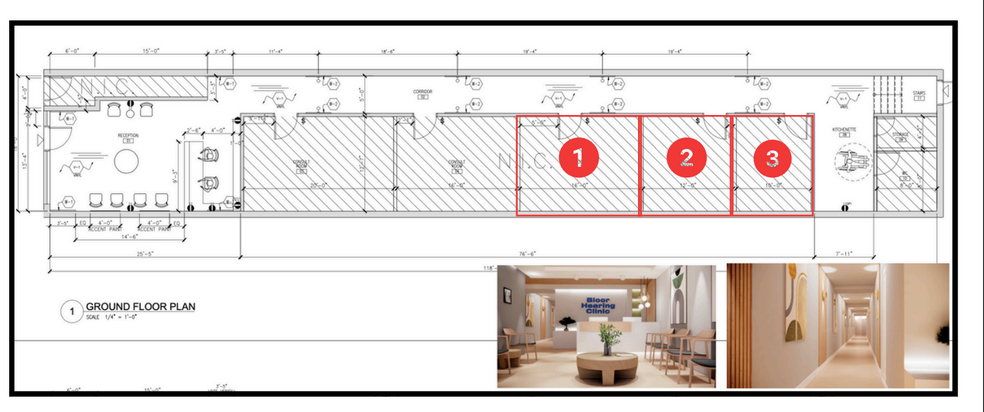 1076A Bloor St W, Toronto, ON for rent - Floor Plan - Image 1 of 1