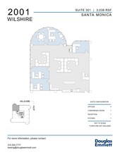 2001 Wilshire Blvd, Santa Monica, CA for rent Floor Plan- Image 1 of 1