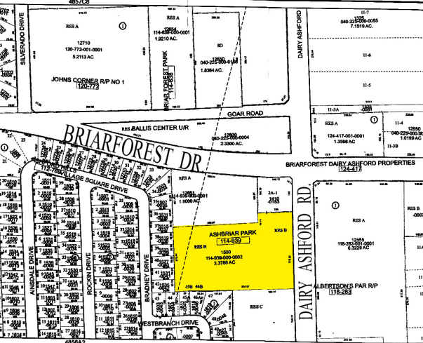 1500 S Dairy Ashford Rd, Houston, TX for rent - Plat Map - Image 2 of 36