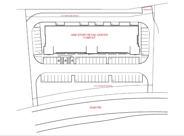 Alma & Collin, McKinney, TX for rent - Site Plan - Image 2 of 8