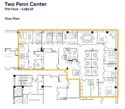 1500 John F Kennedy Blvd, Philadelphia, PA to rent Floor Plan- Image 1 of 1