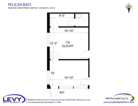 4990 SW 52nd St, Fort Lauderdale, FL for rent Floor Plan- Image 2 of 3