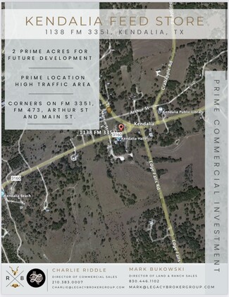 More details for 1138 FM 3351, Kendalia, TX - Land for Sale