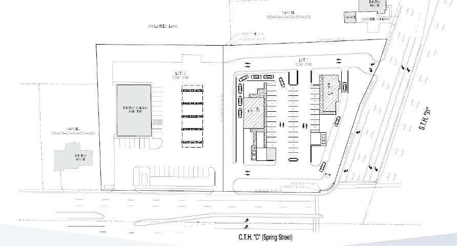 4900 Spring St, Racine, WI for rent - Site Plan - Image 3 of 5