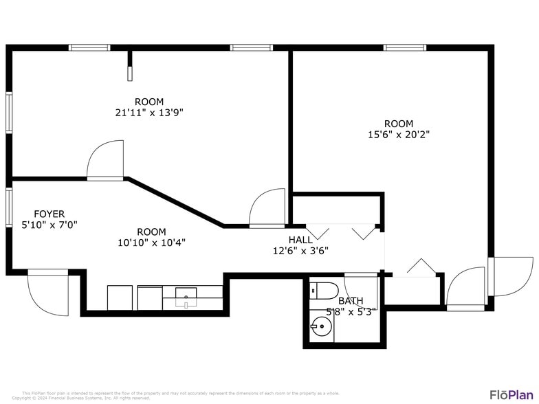 2255 N Courtenay Pky, Merritt Island, FL for rent - Floor Plan - Image 2 of 17