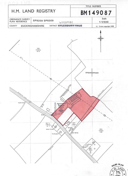 North Lee Ln, Aylesbury for sale - Site Plan - Image 2 of 4