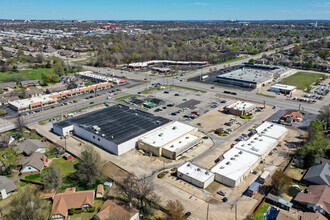 832-866 S Aspen Ave, Broken Arrow, OK - aerial  map view