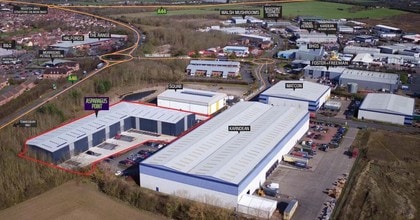 A-H Asparagus Way, Evesham, WOR - Aerial map view