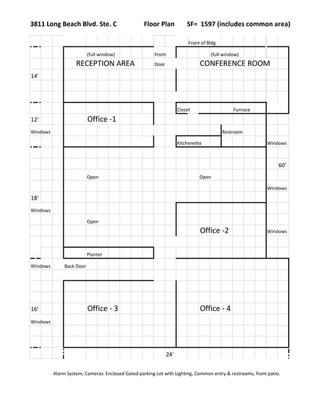 3811 Long Beach Blvd, Long Beach, CA for sale - Site Plan - Image 1 of 1