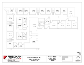 27177 Lahser Rd, Southfield, MI for rent Floor Plan- Image 1 of 1