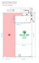 121-275 E Foothill Blvd, Upland, CA for rent Floor Plan- Image 2 of 2