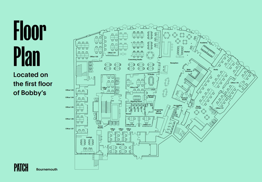 2-12 Commercial Rd, Bournemouth to rent Floor Plan- Image 1 of 1