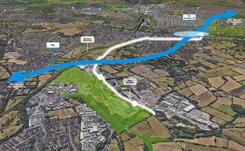 Loverose Way, Ilkeston, DBY - Aerial  map view