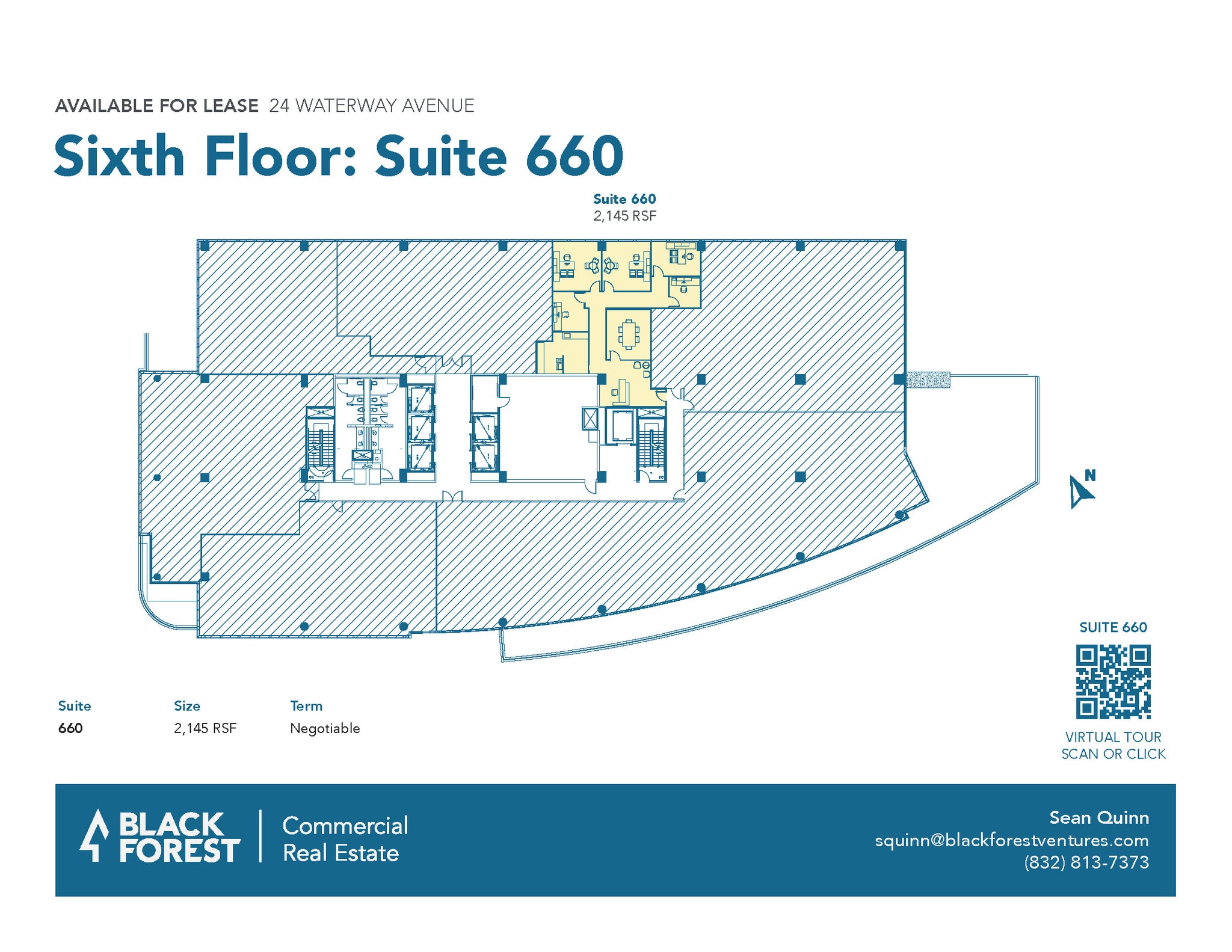 24 Waterway Ave, The Woodlands, TX to rent Floor Plan- Image 1 of 1
