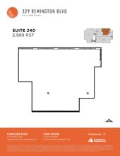 329 Remington Blvd, Bolingbrook, IL to rent Floor Plan- Image 1 of 1