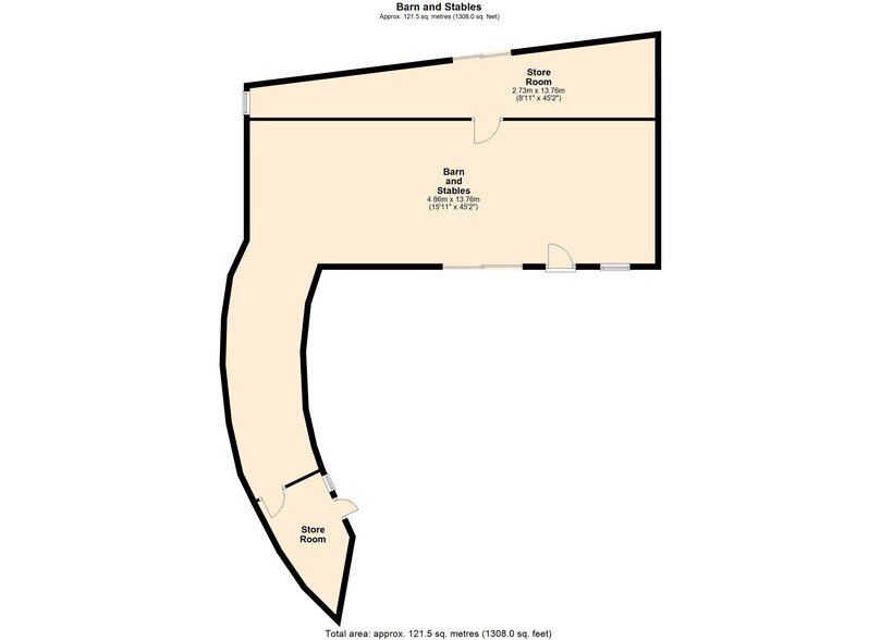 Market Sq, Tenbury Wells for sale - Floor Plan - Image 2 of 3