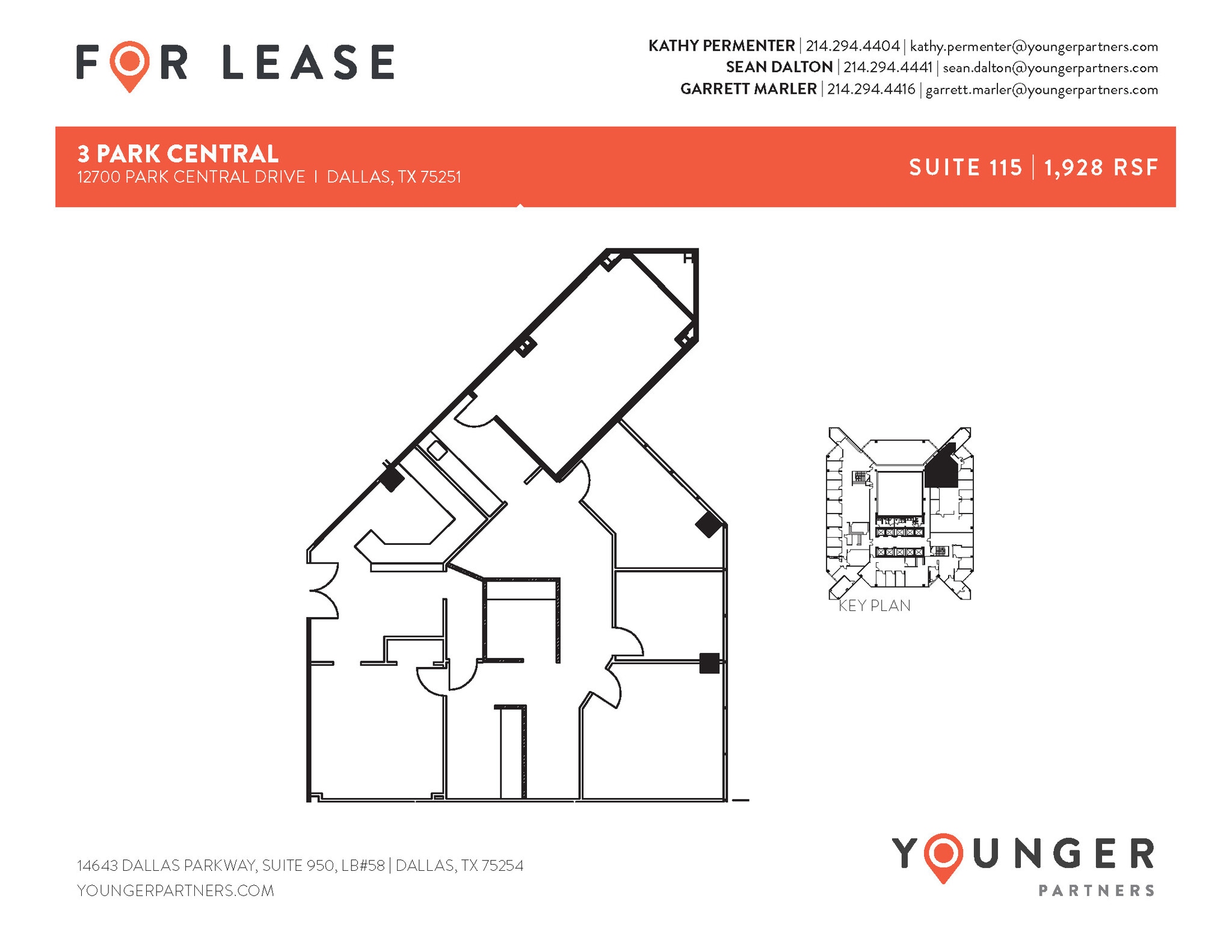 12700 Park Central Dr, Dallas, TX to rent Floor Plan- Image 1 of 2