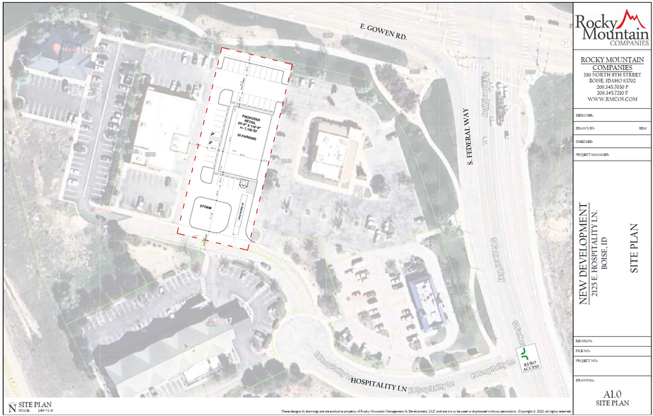 2125 Hospitality Ln, Boise, ID for rent - Site Plan - Image 3 of 4