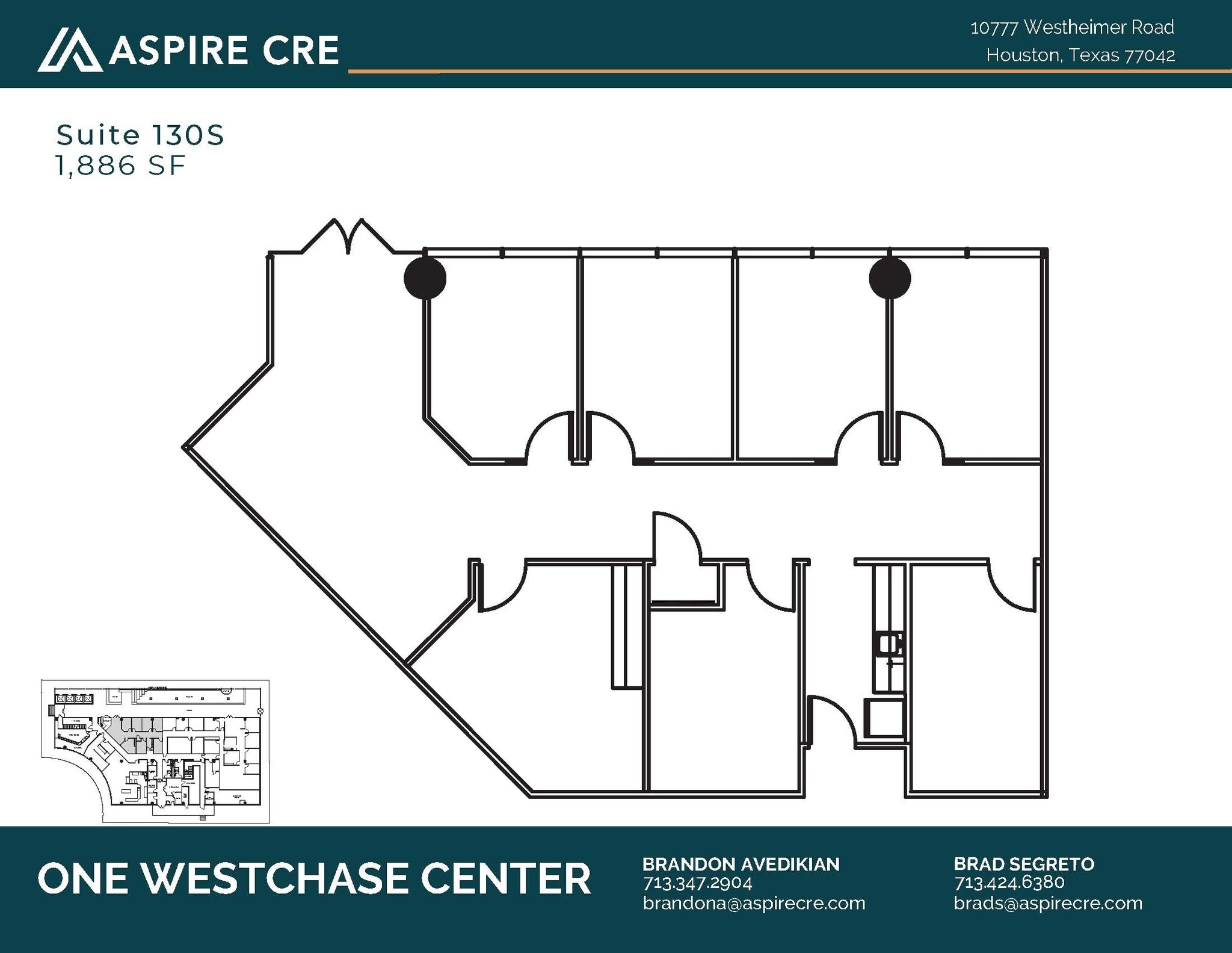 10777 Westheimer Rd, Houston, TX to rent Floor Plan- Image 1 of 1