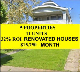 More details for Cleveland Multi Family Portfolio – for Sale, Cleveland, OH