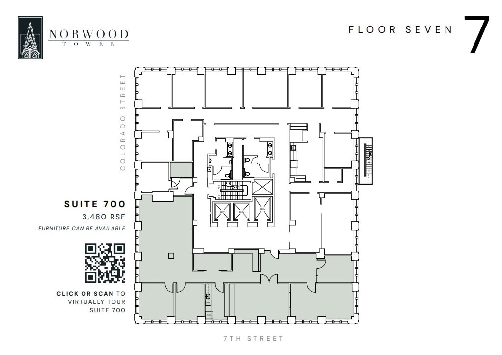 114 W 7th St, Austin, TX to rent Floor Plan- Image 1 of 1