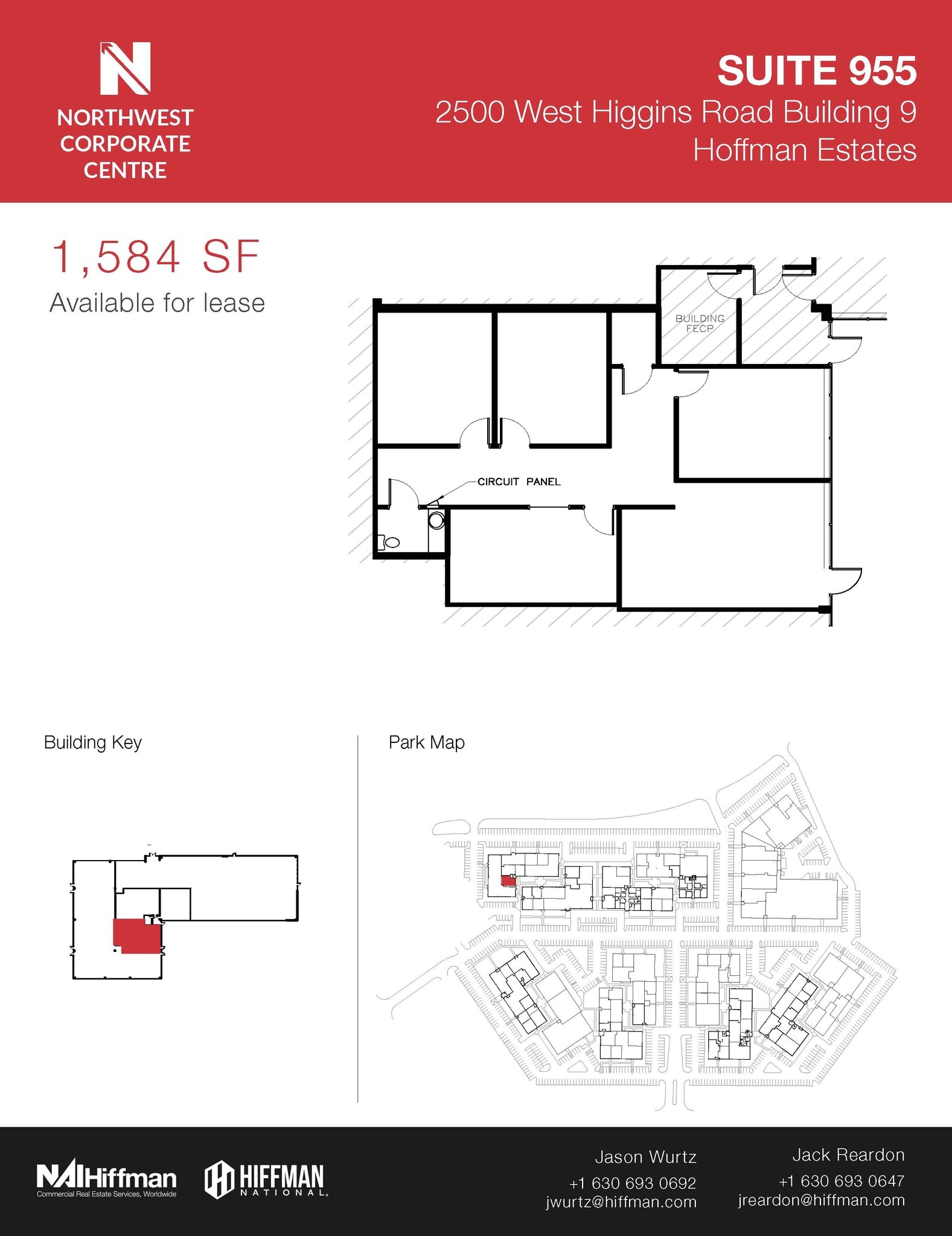 2500 W Higgins Rd, Hoffman Estates, IL to rent Floor Plan- Image 1 of 1