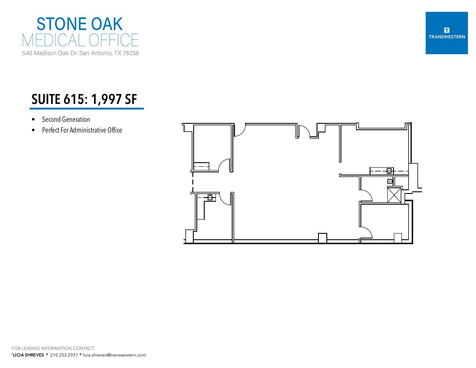 540 Madison Oak Dr, San Antonio, TX for rent Floor Plan- Image 1 of 1