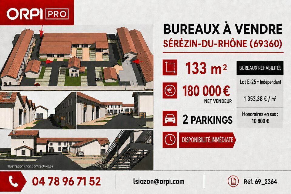 Office in Serezin Du Rhone for sale Building Photo- Image 1 of 7