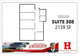 1095 Broken Sound Pky, Boca Raton, FL to rent Floor Plan- Image 1 of 7