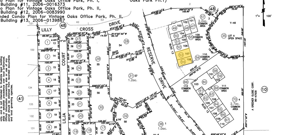 950 Reserve Dr, Roseville, CA for rent - Plat Map - Image 2 of 19