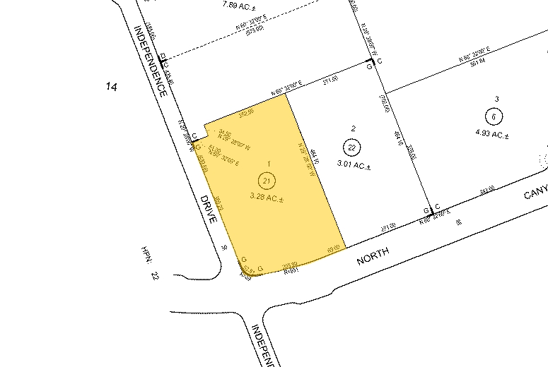 365 N Canyons Pky, Livermore, CA for rent - Plat Map - Image 2 of 19