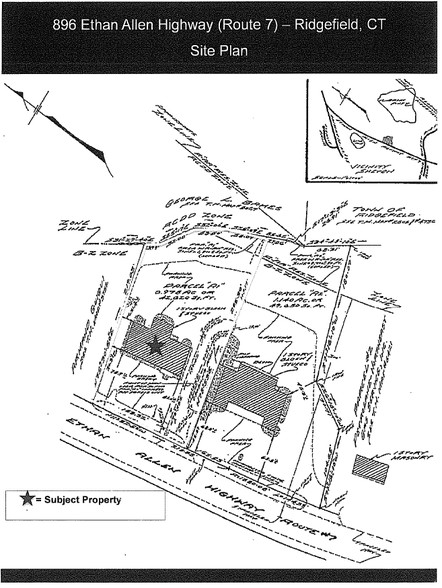 896 Ethan Allen Hwy, Ridgefield, CT for sale - Site Plan - Image 1 of 1