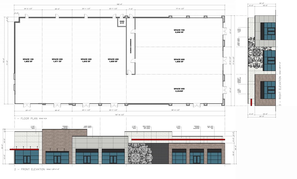 NE Bailey Boswell Rd & Centerboard Ln, Fort Worth, TX for rent - Floor Plan - Image 2 of 3